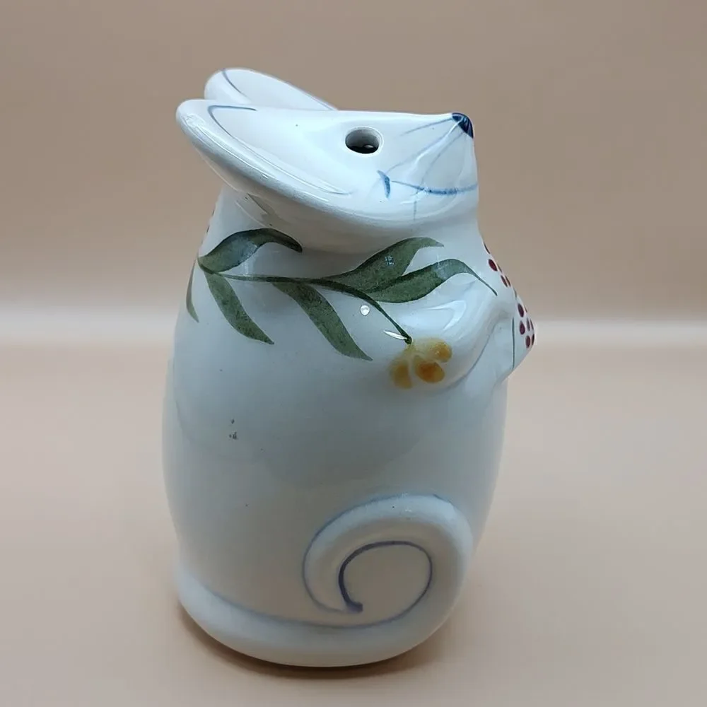 Vintage Gates-Ware Ceramic Mouse Cheese Shaker